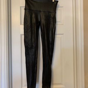 Spanx faux leather leggings